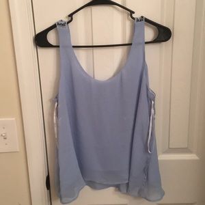 Baby Blue tank top (lace)
